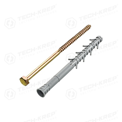 Рамный дюбель для низких и средних нагрузок TSX-S 10х140 40шт